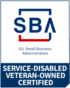 SBA-certified Service-Disabled Veteran-Owned Small Business